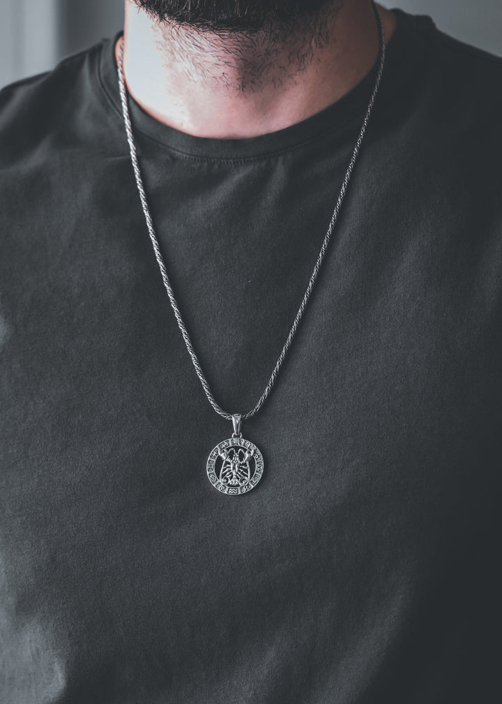 CANCER Silver Pendant