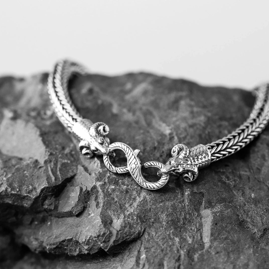 Ram Silver Necklace