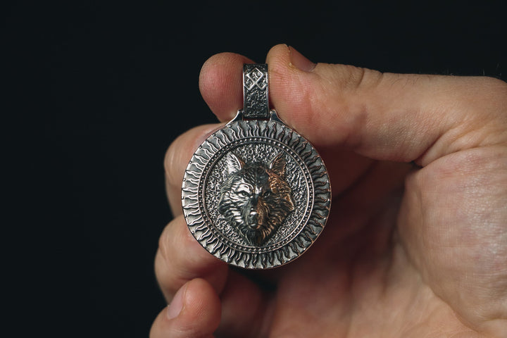 Alpha Silver Pendant