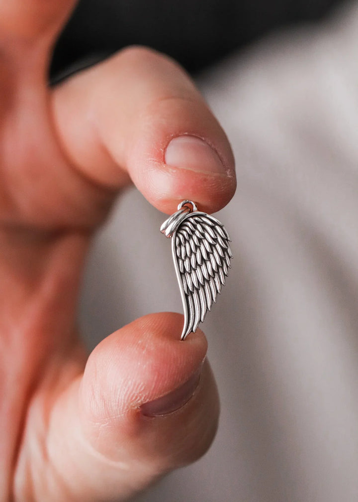 Silver Angel Wing Pendant
