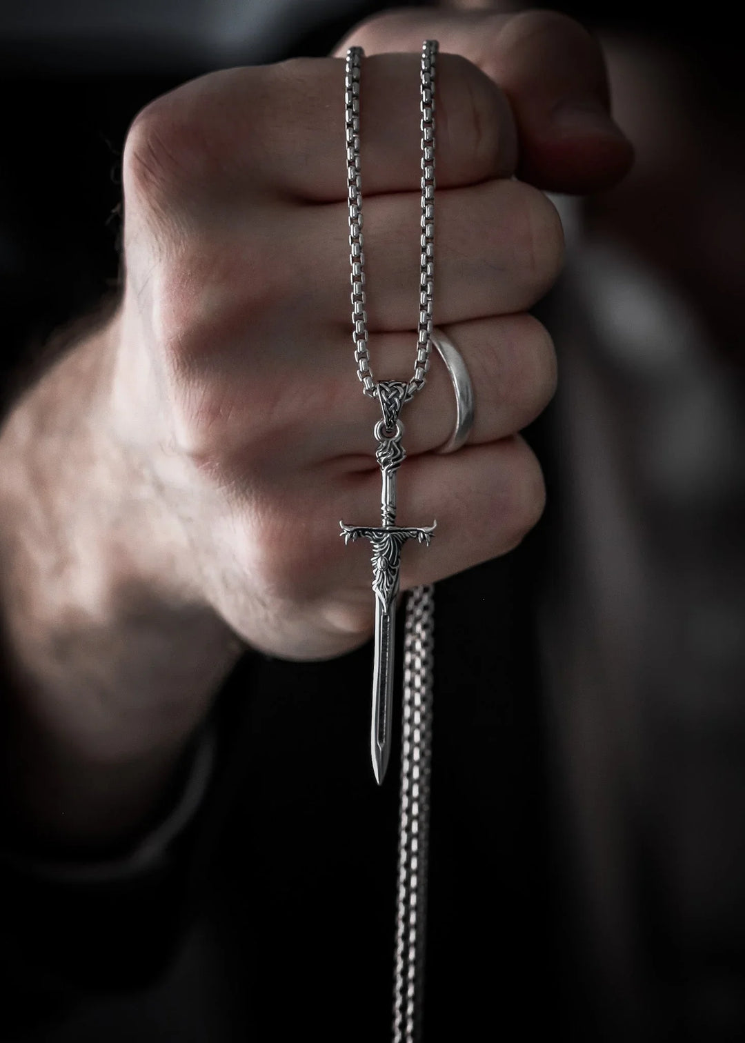 Sword Silver Pendant