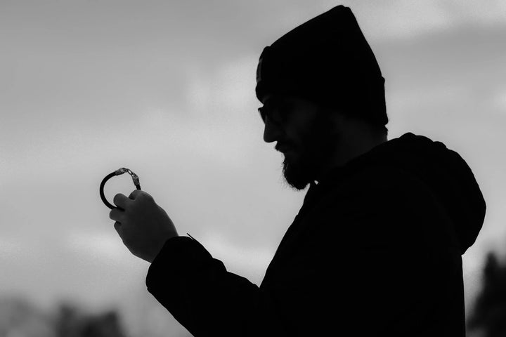 Eagle Leather bracelet (8 mm)