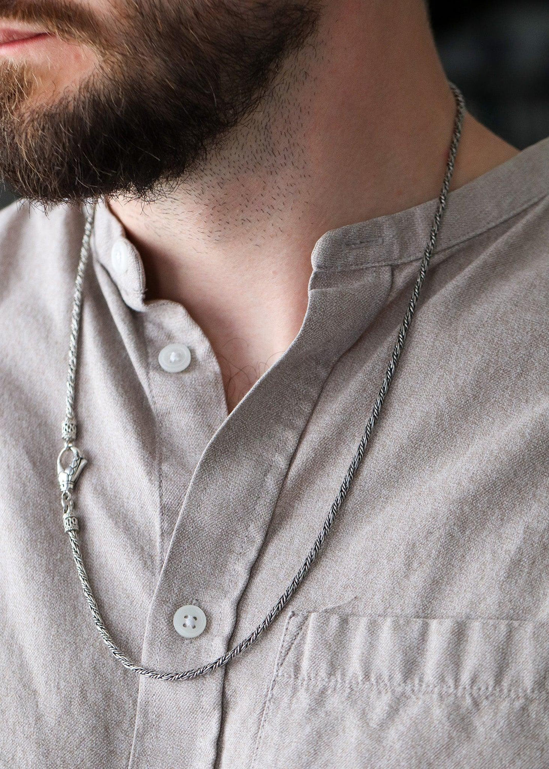 Bali Silver Necklace (2.5 mm)