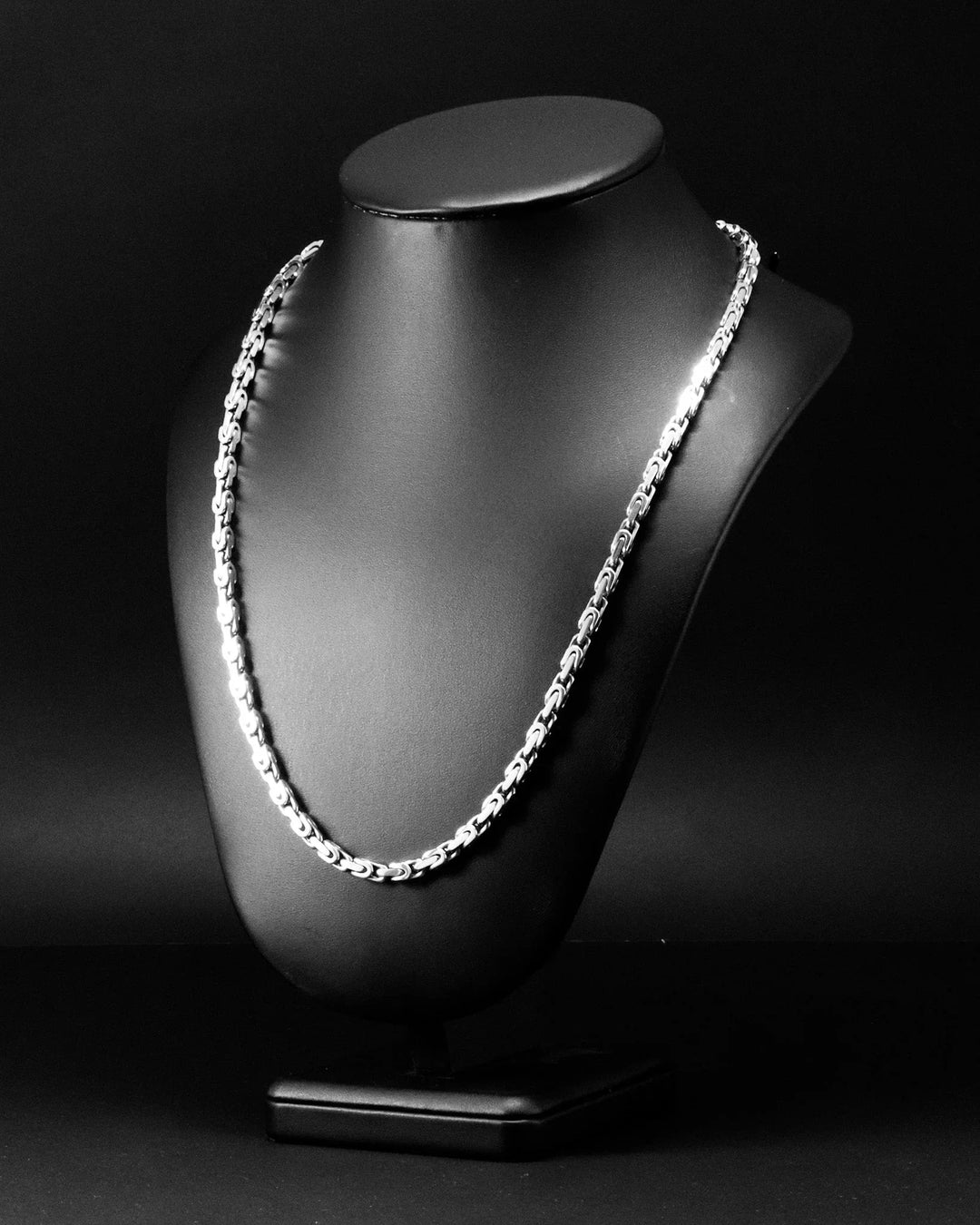 Double Anchor Silver Necklace (Limited edition)