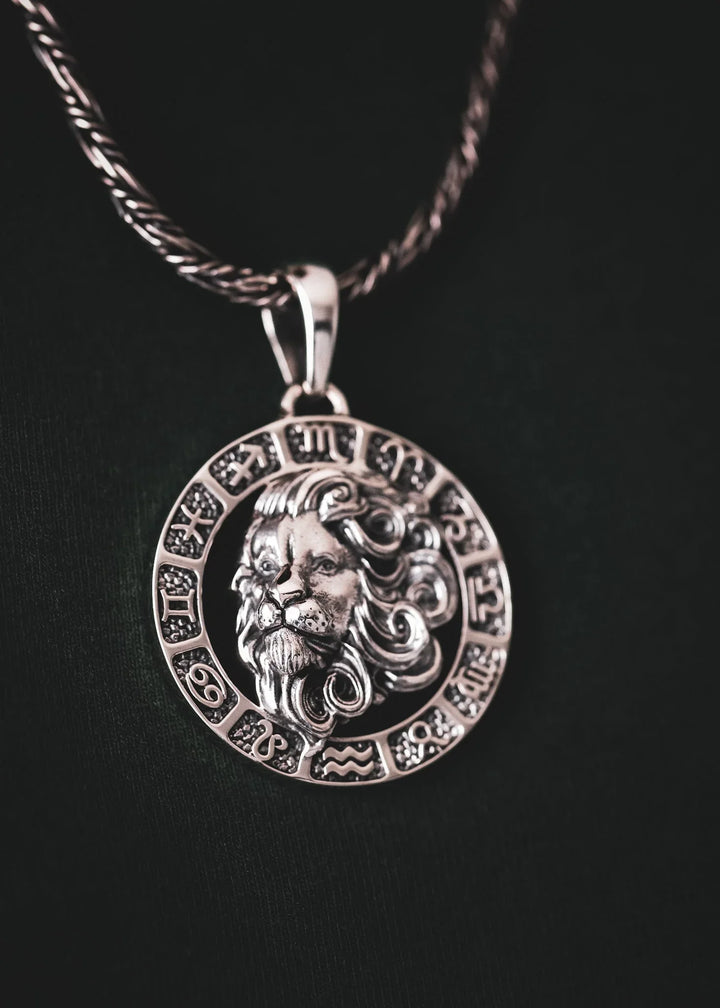 LEO Silver Pendant