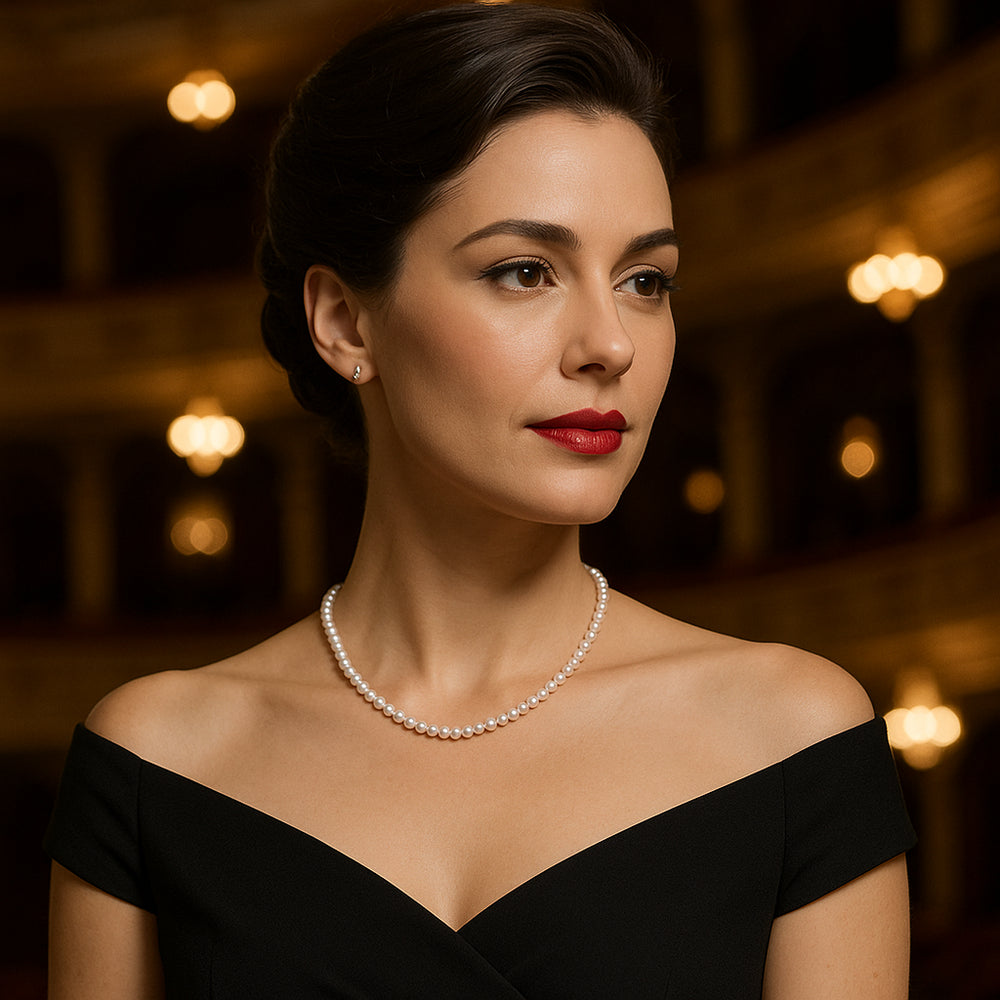 3.5-4mm Freshwater Pearl Necklace