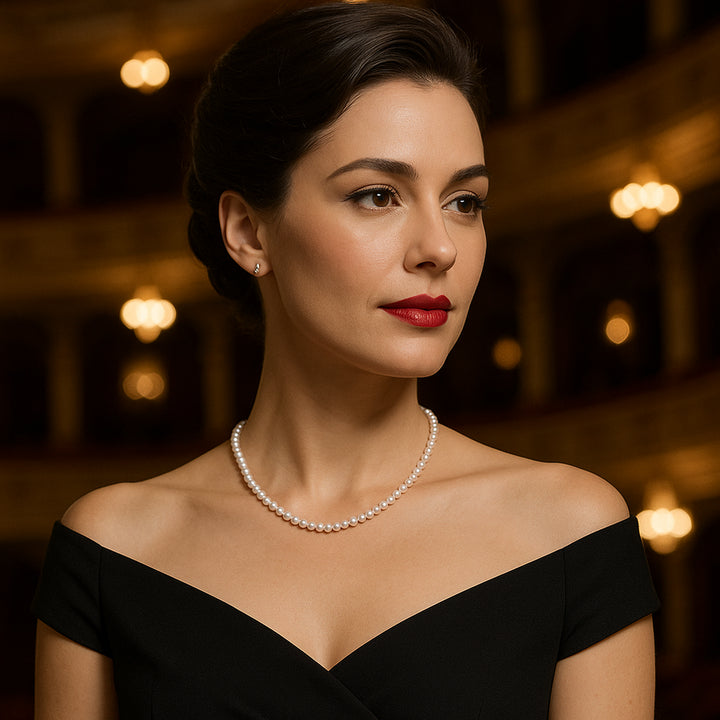 3.5-4mm Freshwater Pearl Necklace