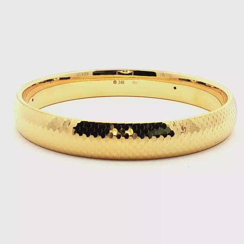 24k Gold Scaled Bracelet