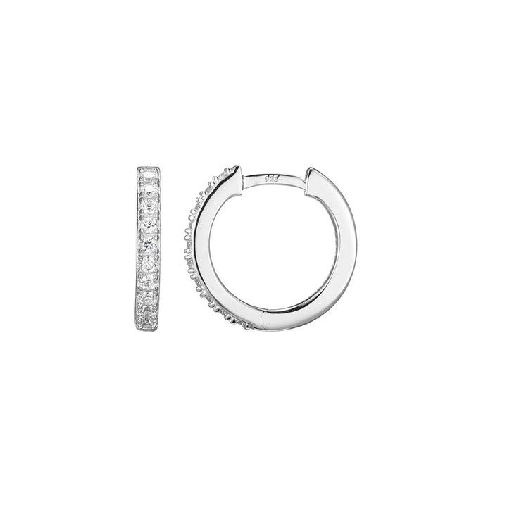 Silver Petite Hoop Earrings