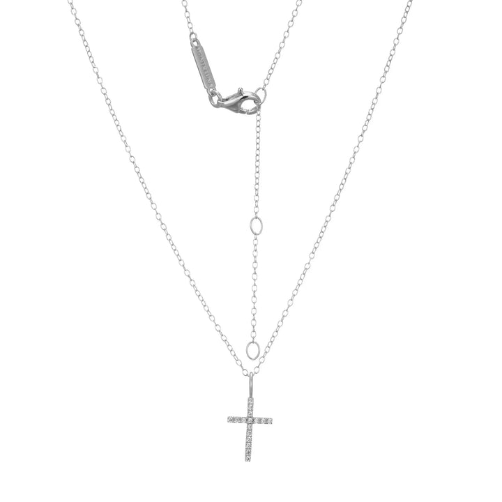 Silver Cross Pendant Necklace